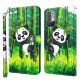 Pouzdro Xiaomi Redmi Note 10 5G / Poco M3 Pro - Panda 3D
