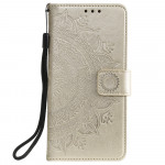 Pouzdro Motorola Moto E7 Power / E7i Power - zlaté - Mandala