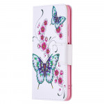 Pouzdro Galaxy A22 5G - Motýli 06