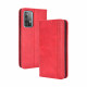 Pouzdro Galaxy A52 / A52 5G - červené - Vintage 02