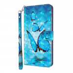 Pouzdro Galaxy A52 / A52 5G / A52s 5G - Motýli 3D 02