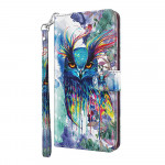 Pouzdro Galaxy A52 / A52 5G / A52s 5G - Sova 3D