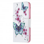Pouzdro Xiaomi Mi 11 Lite - Motýli 04