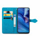Pouzdro Xiaomi Redmi Note 10 5G / Poco M3 Pro - modré - Mandala 02