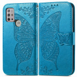 Pouzdro Motorola Moto G10 / G20 / G30 - modré - Motýl
