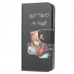 Pouzdro Motorola Moto G10 / G20 / G30 -  Don't touch my phone 02