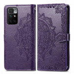 Pouzdro Xiaomi Redmi 10 - Mandala - fialové 02