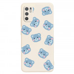 Obal Xiaomi Redmi Note 10 5G / Poco M3 Pro - béžové medvídci