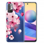 Obal Xiaomi Redmi Note 10 5G / Poco M3 Pro - průhledné - Květy