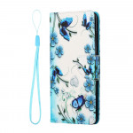 Pouzdro Xiaomi Redmi Note 10 Pro -  Motýli 03