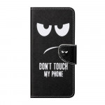 Pouzdro Xiaomi Redmi Note 10 Pro - Don't touch my phone 02