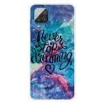 Pouzdro Galaxy A12 - Never stop dreaming