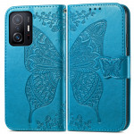 Pouzdro Xiaomi 11T / 11T Pro - modré - Motýl