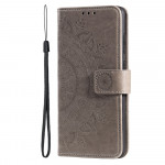Pouzdro Motorola Moto E20 / E30 / E40 - šedé - Mandala