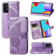 Pouzdro Galaxy A52 / A52 5G / A52s 5G - fialové - Motýl