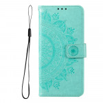 Pouzdro Galaxy A53 5G - tyrkysové - Mandala