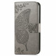 Pouzdro Galaxy A53 5G - šedé - Motýl