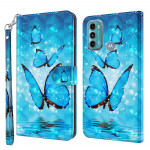 Pouzdro Motorola Moto G60 - Motýli 3D