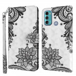 Pouzdro Motorola Moto G60 - Květy 3D