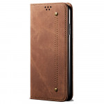 Pouzdro Vivo V23 5G - Denim - hnědé