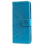 Pouzdro Realme C35 - Mandala - modré