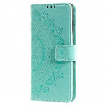 Pouzdro Realme C35 - Mandala - tyrkysové