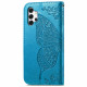 Pouzdro Galaxy A13 4G - modré - Motýl