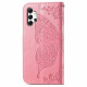 Pouzdro Galaxy A13 4G - růžové - Motýl