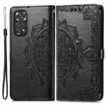 Pouzdro Xiaomi Redmi Note 11 / Note 11S - Mandala - černé