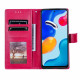 Pouzdro Xiaomi Redmi Note 11 / Note 11S - Mandala - tmavě růžové 02