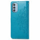 Pouzdro Motorola Moto G51 5G - modré - Mandala