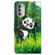 Pouzdro Motorola Moto G51 5G - Panda 3D