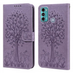 Pouzdro Motorola Moto G60 - světle fialové - Strom