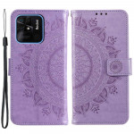 Pouzdro Xiaomi Redmi 10C - Mandala - fialové