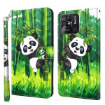 Pouzdro Xiaomi Redmi 10C - Panda 3D