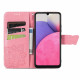 Pouzdro Galaxy A33 5G - růžové - Motýl