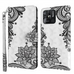 Pouzdro Xiaomi Redmi 10C - Květy 3D 03