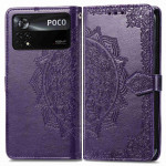 Pouzdro Xiaomi Poco X4 Pro 5G - fialové - Mandala