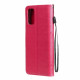 Pouzdro Motorola Moto G60 - tmavě růžové - Strom 02