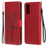 Pouzdro Motorola Moto G60 - červené - Strom 02