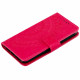 Koženkové pouzdro iPhone 12 Mini - růžové - Mandala 02