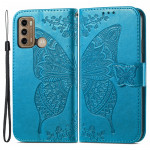 Pouzdro Motorola Moto G60 - modré - Motýl