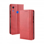 Pouzdro Huawei Y6 2019 - Červené - Vintage