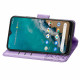 Pouzdro Nokia G50 - světle fialové - Motýl