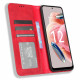 Pouzdro Xiaomi Redmi Note 12 4G - červené - Vintage