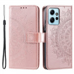 Pouzdro Xiaomi Redmi Note 12 4G - světle růžové - Mandala