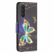 Pouzdro Galaxy A34 5G - Motýli 04