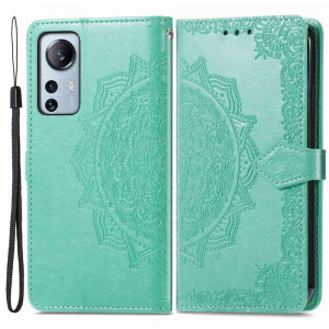 Pouzdro Xiaomi 12 Lite - tyrkysové - Mandala