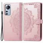 Pouzdro Xiaomi 12 Lite - růžové - Mandala