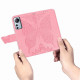 Pouzdro Xiaomi 12 Lite - růžové - Motýl